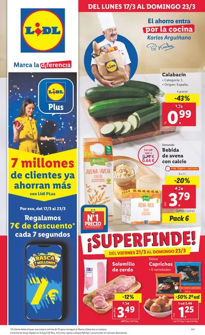 Catálogo Lidl en Torrelaguna | № 1 PRECIO - Ofertas válidas del 17/03 al 23/03 | 17/3/2025 - 23/3/2025