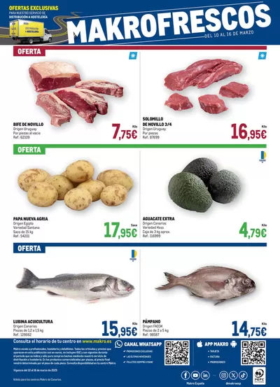 Catálogo Makro en Adeje | Makro Fresco Canarias | 11/3/2025 - 17/3/2025