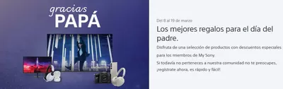 Ofertas de Informática y Electrónica en Villanueva del Pardillo | Los mejores regalos para el día del padre de Sony | 12/3/2025 - 19/3/2025