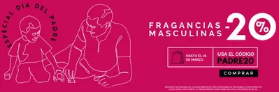 Ofertas de Perfumerías y Belleza en Lloseta | Fragancias masculinas -20% de Perfumerías Tin Tin | 12/3/2025 - 19/3/2025