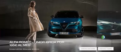 Ofertas de Coches, Motos y Recambios en Carlet | Alfa Romeo Junior Ibrida Por 185€ Al Mes de Alfa Romeo | 12/3/2025 - 14/4/2025