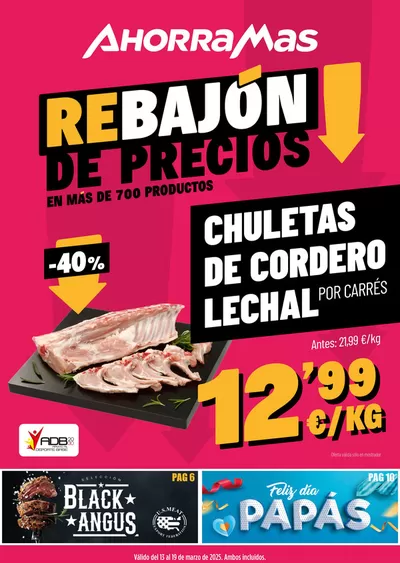 Catálogo Ahorramas en Madrid | Rebajón de precios  | 13/3/2025 - 19/3/2025