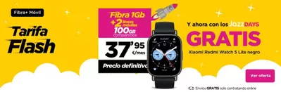 Ofertas de Informática y Electrónica en Málaga | Tarifa Flash de Jazztel | 13/3/2025 - 17/3/2025