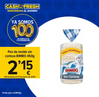 Catálogo Cash Fresh en Fuente Palmera | Oferta hasta el 27 de marzo de 2025 | 17/3/2025 - 27/3/2025