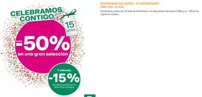Catálogo Fan Mallorca Shopping | Deichmann Calzados- 15 Aniversario | 17/3/2025 - 29/3/2025
