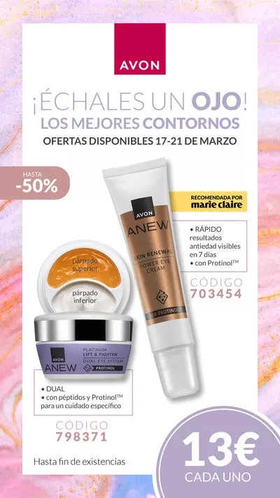 Ofertas de Perfumerías y Belleza en Pinto | Ofertas disponibles 17-21 de marzo de AVON | 17/3/2025 - 21/3/2025