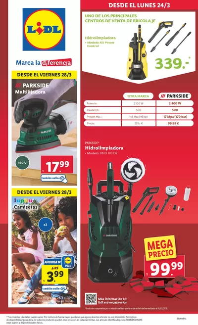 Catálogo Lidl en Valencia | ¡Bazar Lidl! Ofertas válidas del 24/03 al 30/03 | 24/3/2025 - 30/3/2025