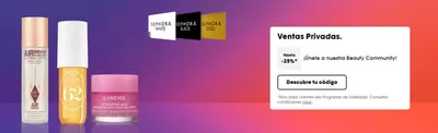 Catálogo Sephora en Eibar | Hasta -25% | 18/3/2025 - 19/3/2025
