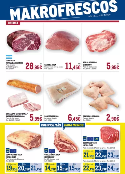 Catálogo Makro en Alicante | Makro Fresco Levante | 18/3/2025 - 24/3/2025