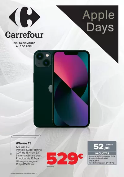 Ofertas de Informática y Electrónica en Palma de Mallorca | APPLE DAYS de Carrefour | 20/3/2025 - 3/4/2025