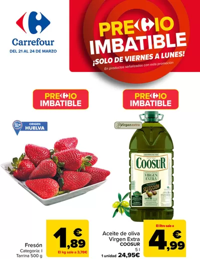 Catálogo Carrefour en Santa María del Camí | PRECIO IMBATIBLE | 21/3/2025 - 24/3/2025