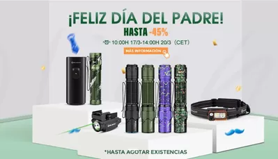 Ofertas de Informática y Electrónica en Santoña | ¡Feliz día del padre! de Olight | 19/3/2025 - 20/3/2025