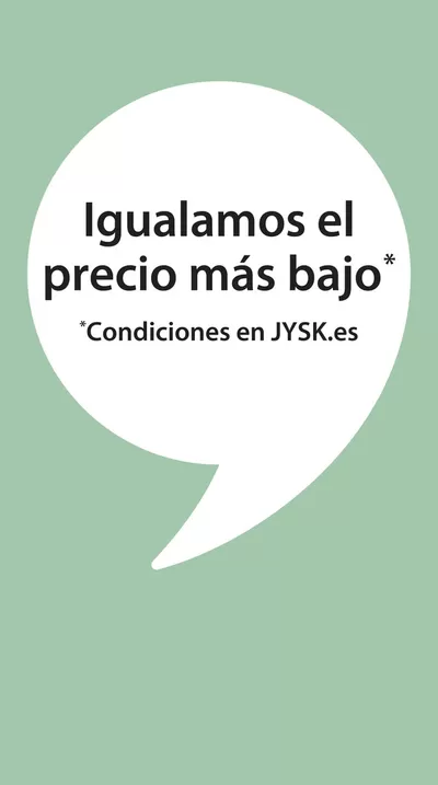 Catálogo JYSK en Arrecife | Igualamos el precio más bajo | 20/3/2025 - 26/3/2025