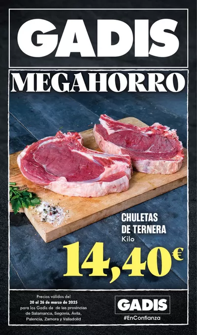 Catálogo Gadis | Gadis megahorro | 20/3/2025 - 26/3/2025