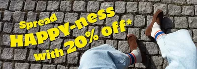 Ofertas de Ropa, Zapatos y Complementos en Premià de Mar | Hasta -20% de Happy Socks | 21/3/2025 - 30/3/2025