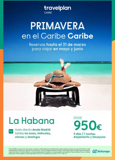 Ofertas de Viajes en Palma de Mallorca | Travelplan Habana de Travelplan | 24/3/2025 - 31/3/2025