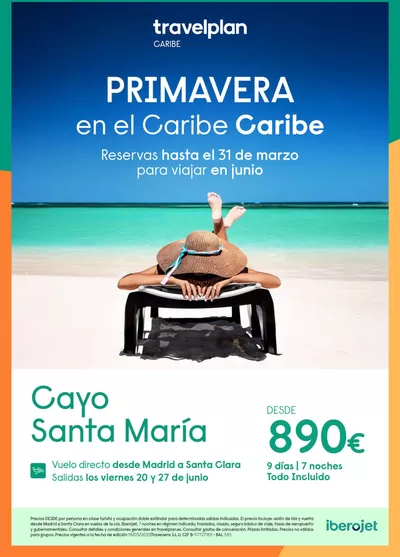 Ofertas de Viajes en Palma de Mallorca | Travelplan Cayo Santa Maria de Travelplan | 24/3/2025 - 31/3/2025