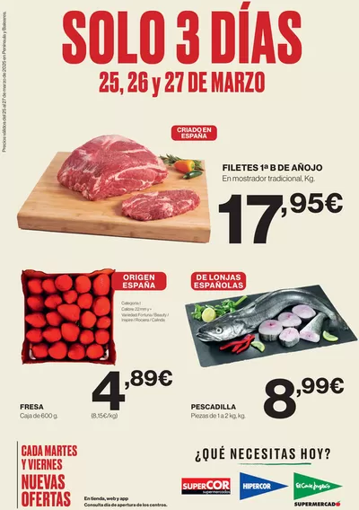 Ofertas de Hiper-Supermercados en Palma de Mallorca | Solo 3 días de El Corte Inglés | 25/3/2025 - 27/3/2025