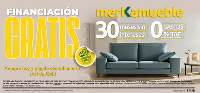 Catálogo Merkamueble en Valencia | Oferta válida del 25 de marzo al 27 de abril | 25/3/2025 - 27/4/2025