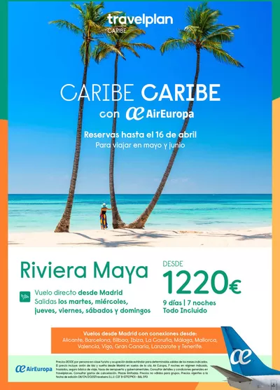 Ofertas de Viajes en Santa Marta de Tormes | Travelplan Riviera Maya de Travelplan | 1/5/2025 - 30/6/2025