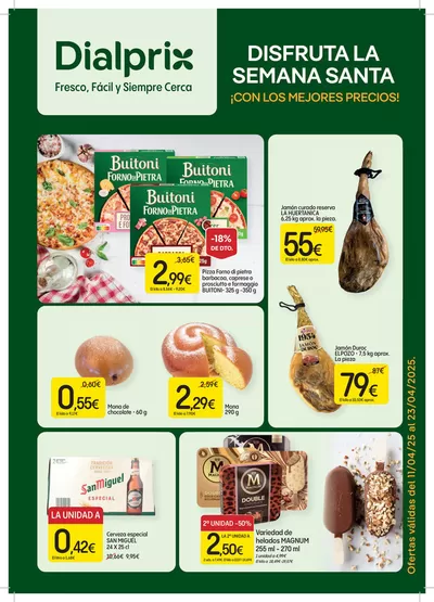 Catálogo Dialprix en Murcia | FOLLETO SEMANA SANTA 11 AL 23/04 | 11/4/2025 - 23/4/2025