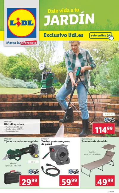 Catálogo Lidl en Barcelona | Dale vida a tu JARDÍN | 7/5/2025 - 31/7/2025