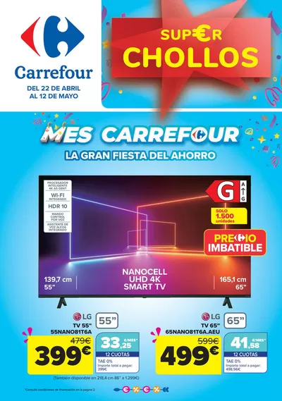 Catálogo Carrefour | CHOLLOS NO ALIMENTACION | 22/4/2025 - 12/5/2025