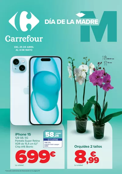 Catálogo Carrefour en Ceuta | DIA DE LA MADRE | 25/4/2025 - 4/5/2025