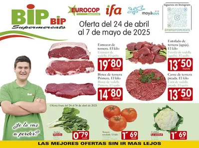 Catálogo Supermercados Bip Bip en Palma de Mallorca | Las mejores ofertas sin ir mas lejos | 24/4/2025 - 7/5/2025