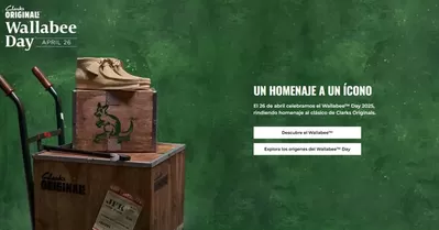 Ofertas de Ropa, Zapatos y Complementos en Madrid | Un homenaje a un ícono de Clarks | 24/4/2025 - 26/4/2025