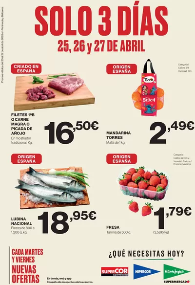 Catálogo Hipercor en Sevilla | ¡Solo 3 días! | 25/4/2025 - 27/4/2025