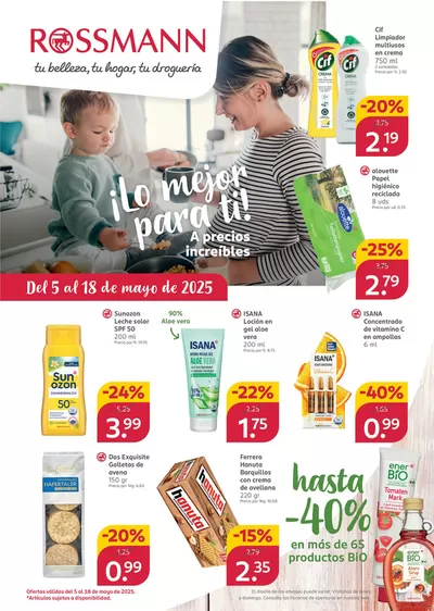 Catálogo Rossmann en Málaga |  Lo mejor para ti a precios increíbles | 5/5/2025 - 18/5/2025