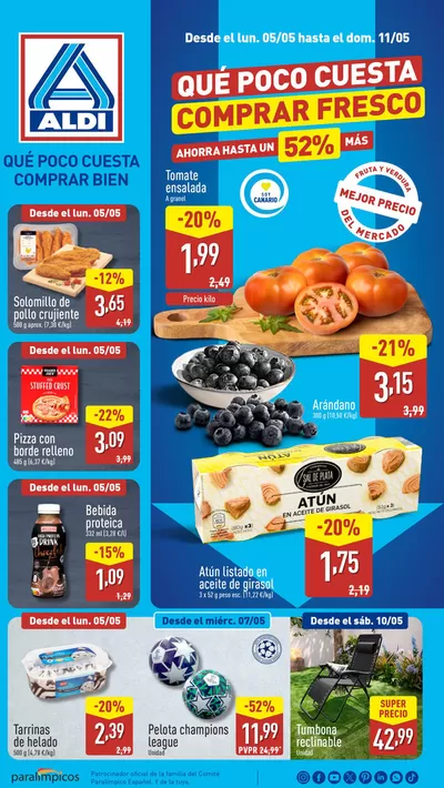 Catálogo ALDI en Santa Cruz de Tenerife | Qué poco cuesta comprar bien | 5/5/2025 - 11/5/2025