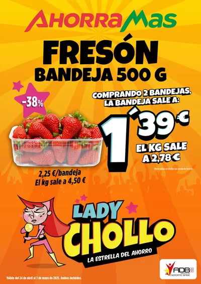 Catálogo Ahorramas en Tendilla | Lady Chollo, la estrella del ahorro | 1/5/2025 - 7/5/2025