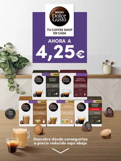 Catálogo NESCAFÉ® Dolce Gusto® en Valencia | TU COFFEE SHOP EN CASA  | 29/4/2025 - 11/5/2025