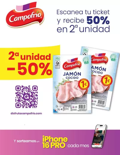 Catálogo Campofrío en Piñuécar-Gandullas | 2° unidad - 50% | 1/5/2025 - 7/6/2025