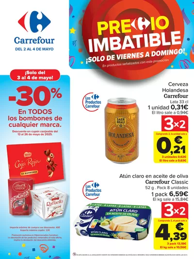 Catálogo Carrefour en Jerez de la Frontera | PRECIO IMBATIBLE | 2/5/2025 - 4/5/2025