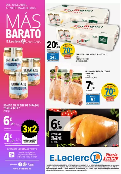 Catálogo E.Leclerc | Del 30 de abril al 10 de mayo | 30/4/2025 - 10/5/2025