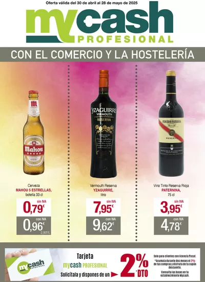 Catálogo Masymas en Pilar de la Horadada | Folleto mycash | 30/4/2025 - 28/5/2025