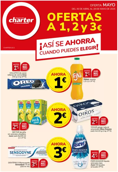 Catálogo Supermercados Charter | Del 30 de abril al 28 de mayo | 30/4/2025 - 28/5/2025