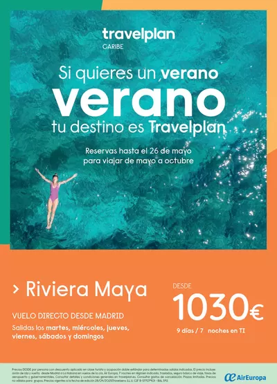 Ofertas de Viajes en Torrejón de la Calzada | Travelplan Riviera Maya de Travelplan | 2/5/2025 - 31/10/2025
