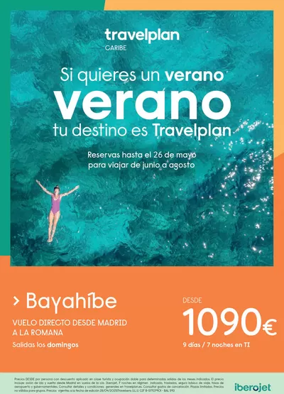 Ofertas de Viajes en Torrejón de la Calzada | Travelplan Bayahíbe de Travelplan | 1/6/2025 - 31/8/2025