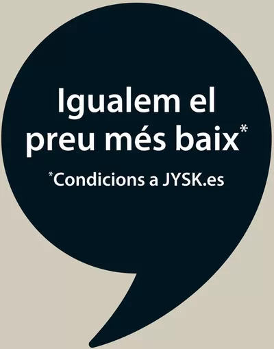 Ofertas de Hogar y Muebles en Sant Llorenç des Cardassar | Ofertes vàlides de l’01/05 a l’11/06/2025 de JYSK | 2/5/2025 - 11/6/2025