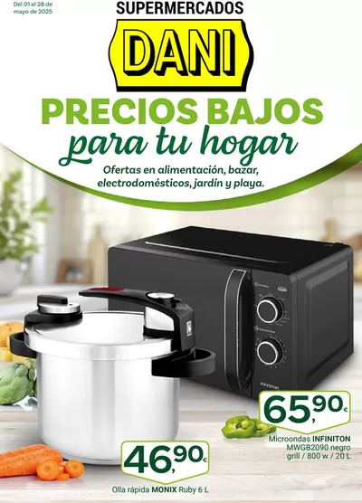 Catálogo Supermercados Dani en Granada | Precios bajos para tu hogar | 2/5/2025 - 28/5/2025