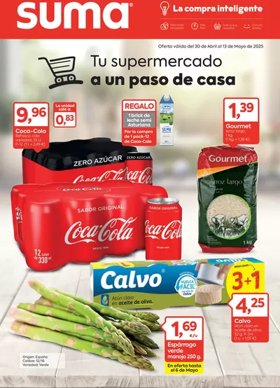Ofertas de Hiper-Supermercados en Albondón | Oferta válida del 30 de Abril al 13 de Mayo de Suma Supermercados | 2/5/2025 - 13/5/2025