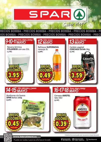 Catálogo SPAR en Badajoz | SPAR bombazos 9 -18 mayo | 9/5/2025 - 18/5/2025