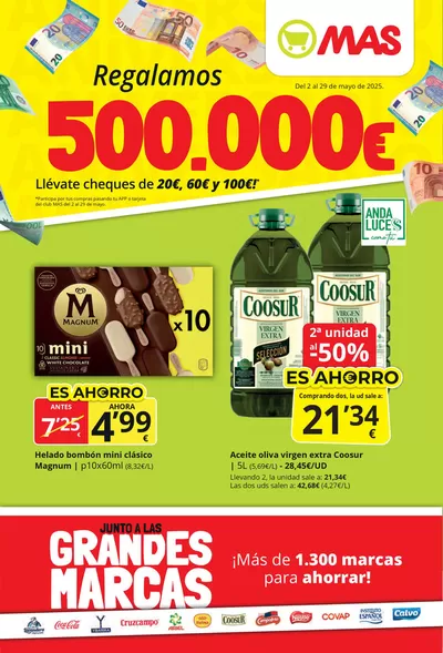 Catálogo Supermercados MAS en Sevilla | Del 2 al 29 de mayo | 2/5/2025 - 29/5/2025