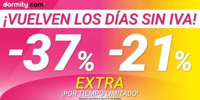 Catálogo Dormity en Sant Cugat del Vallès | ¡VUELVEN LOS DÍAS SIN IVA! | 2/5/2025 - 10/5/2025