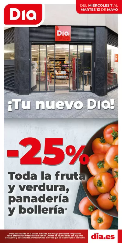 Ofertas de Hiper-Supermercados en Liérganes | Tu nuevo DIA del 7 al 13 de mayo de Dia | 7/5/2025 - 13/5/2025