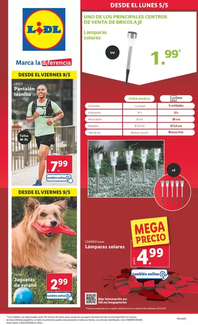 Catálogo Lidl en Lantz | ¡Bazar Lidl! Ofertas válidas del 05/05 al 11/05 | 5/5/2025 - 11/5/2025